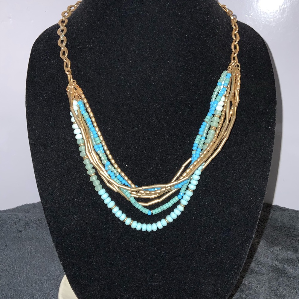 Multi-Row Beaded Necklace
